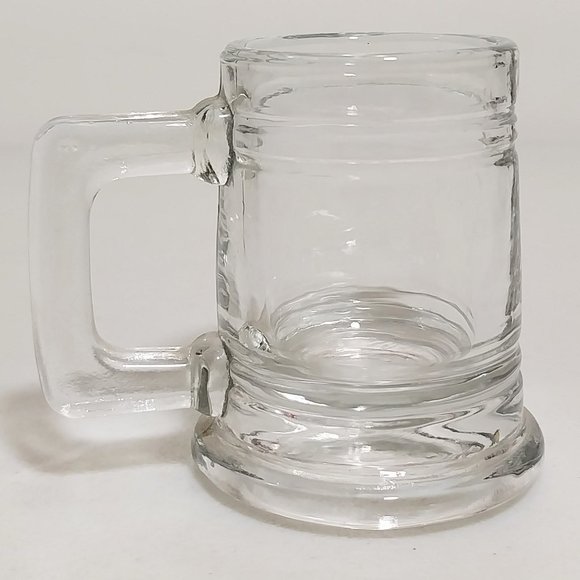 SHOT GLASS Other - Vintage Clear Pitcher Style SHOT GLASS #S044